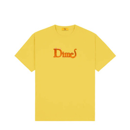 Dime Classic Cat T-Shirt (Lemon)