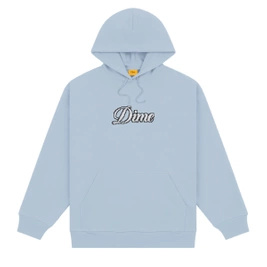  Dime Pixel Cursive Hoodie (Stone Ice)