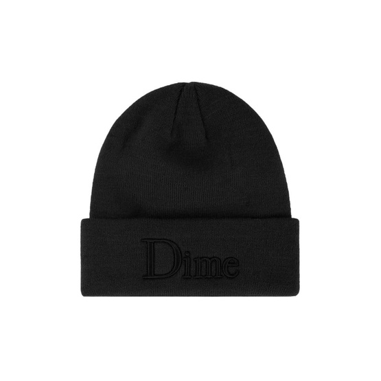 Dime Classic 3D Logo Beanie (Black)