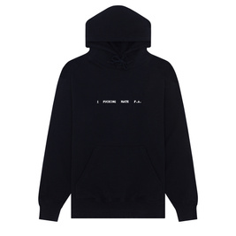 Fucking Awesome Hate hoodie black