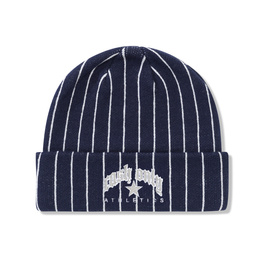 Cash Only Pinstripe Beanie (Navy)