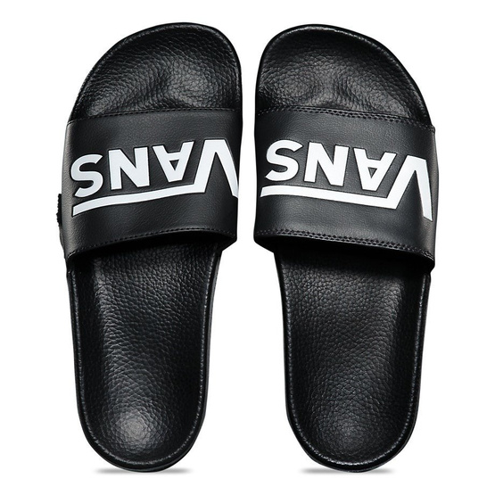 flip flops vans slide-on black