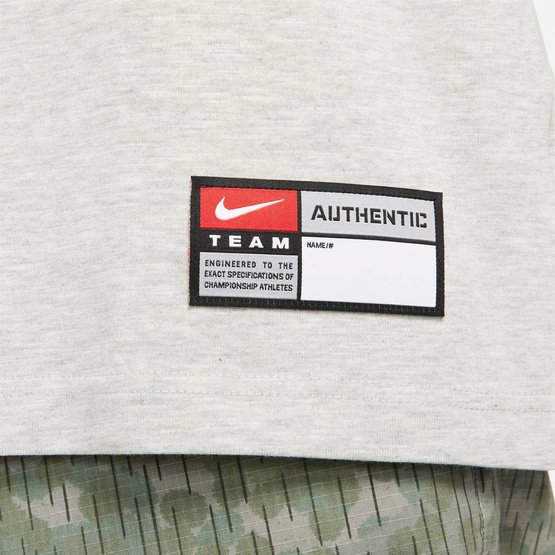 Nike Sb Raglan Skate T-shirt Grey Heather/black