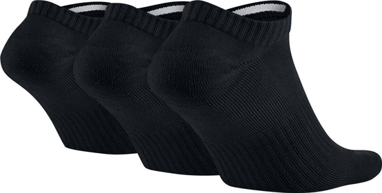  nike sb no-show skateboarding sock (3 pair)  black/white