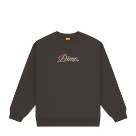 Bluza Dime Cursive Snake crewneck vintage black
