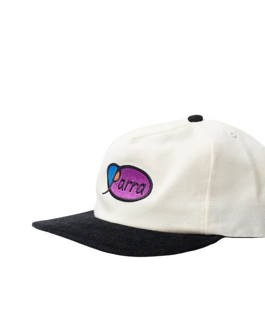 By Parra Circled script logo 5 panel hat