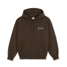 Bluza Polar Dave hoodie Stroke Logo chocolate