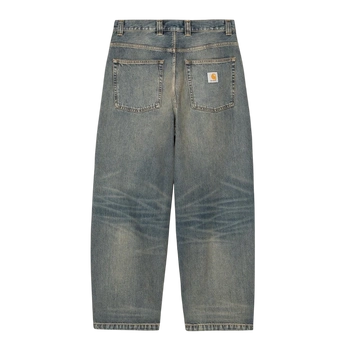 Carhartt WIP Brandon Pant Blue worn washed