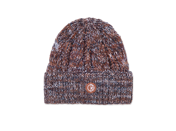 Polar Braid Beanie (Rust)