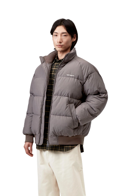 Carhartt WIP Nebraska Jacket (Porphyry / White)