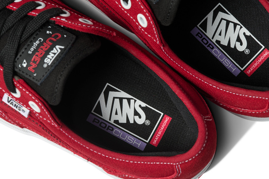 Vans Skate Curren Caples  (Red/White)