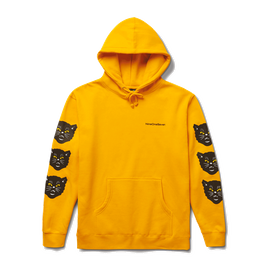 Bluza Call Me 917 - Black Cat Hoodie (Gold)