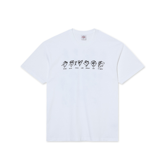 Koszulka Polar Sad at times tee white 