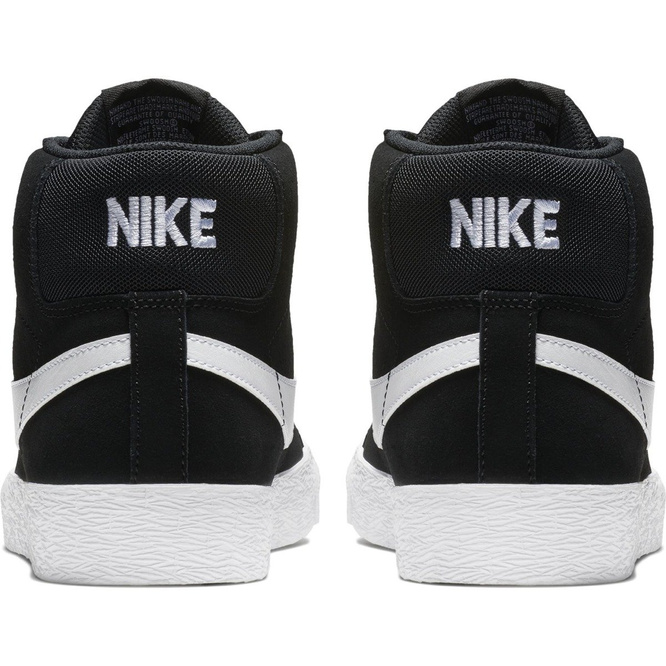 buty nike sb zoom blazer mid black/white-white-white