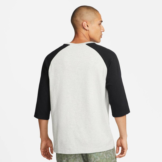 Raglan Skate T-shirt Grey Heather/black