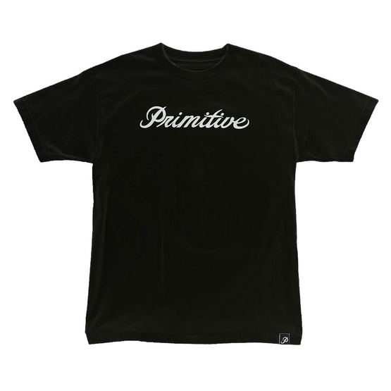 T-shirt Primitive Signature Script Tee Black