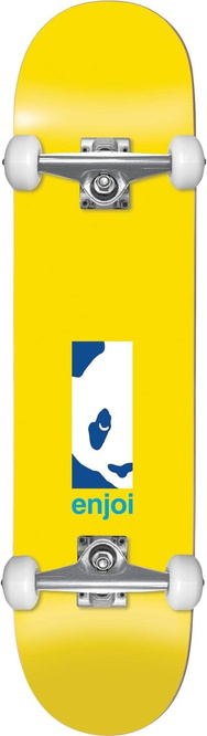 Enjoi Skateboards Box Panda Yellow Complete