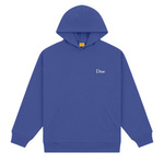 Dime Classic small logo hoodie indigo