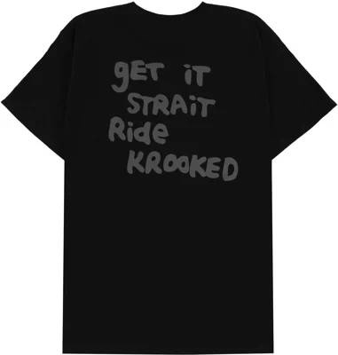 koszulka Krooked Strait Eyes Tee (Black)