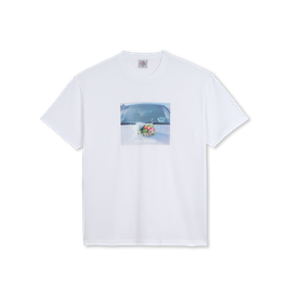 Polar Dead Flowers tee white