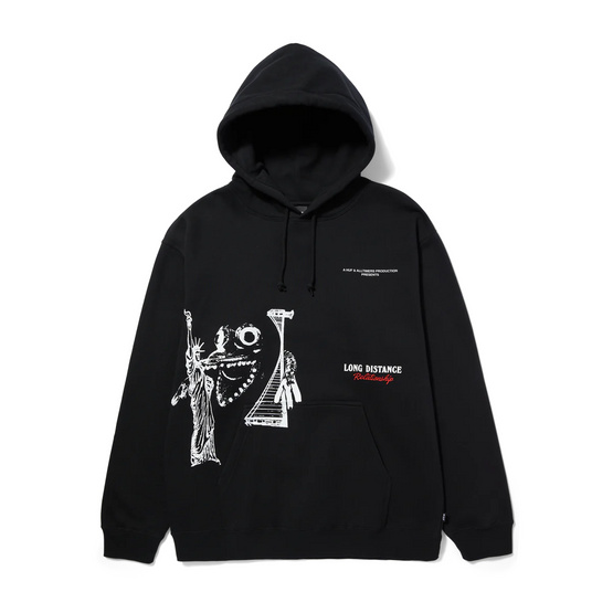 Huf x Alltimers Coast 2 Coast hoodie black