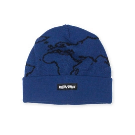 Raw Hide World Beanie (Navy)