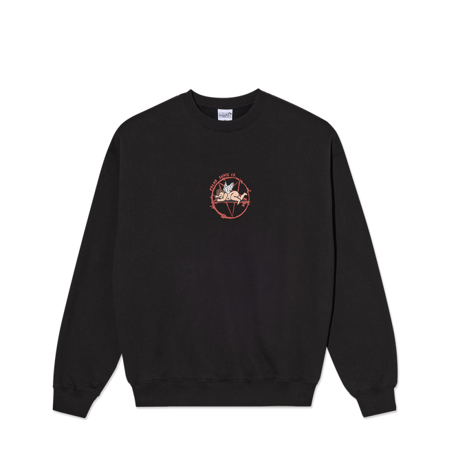 Polar Dave Crewneck | Sacrifice (Black)
