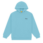 Dime Classic small logo hoodie ocean blue