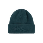 Dime Cursive Fold Beanie (Teal)