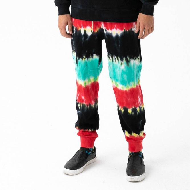 ripndip peeking nermal sweat pants tie dye