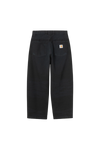 spodnie Carhartt WIP Brandon Pant Black, Grind washed