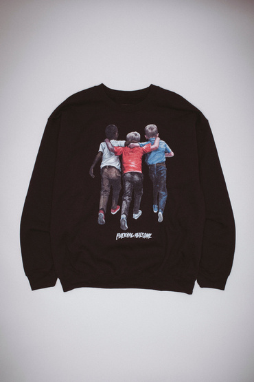 Fucking Awesome Kids Are Alright Crewneck (Black)