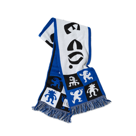 Szalik Polar Football Scarf | Checkers (Blue)