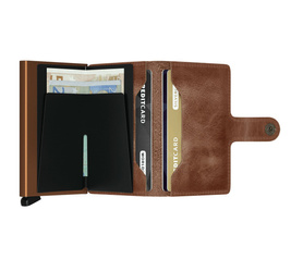 portfel secrid miniwallet vintage cognac-rust