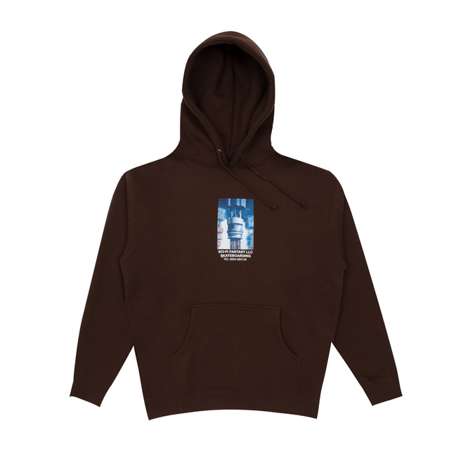 bluza Sci-Fi Fantasy Machine Hood (Brown)