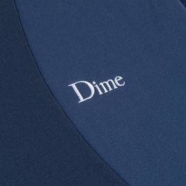 DIME CLASSIC SMALL LOGO CREWNECK - Navy