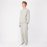Dime Cursive Small Logo Sweatpants (Heather Gray)