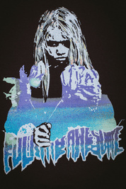 Fucking Awesome Fille Du Mal crewneck black