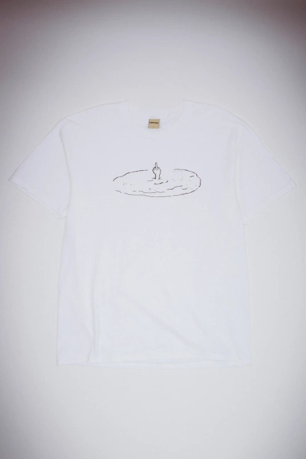 Fucking Awesome Fuck The World Short Sleeve Tee (White)