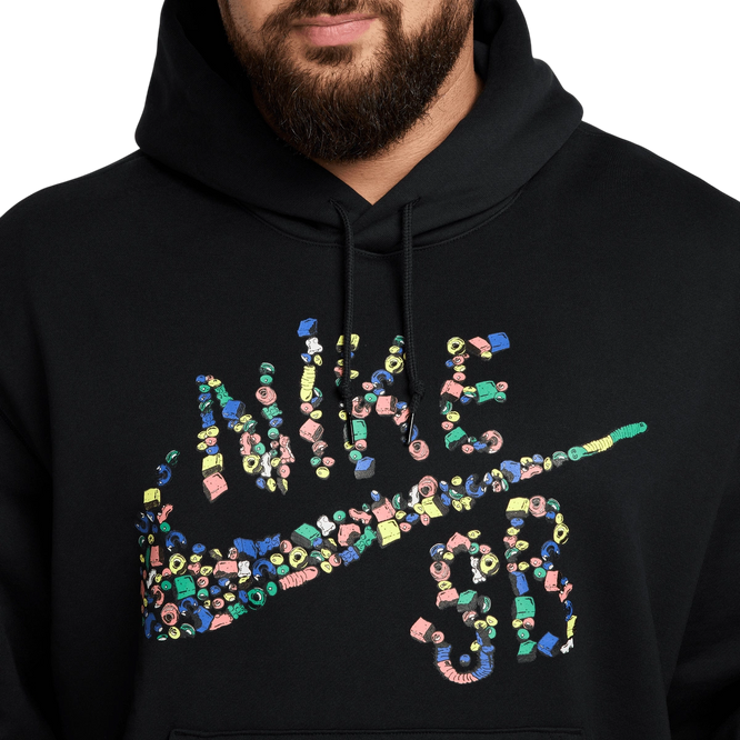 Nike SB Fleece Pullover Skate Hoodie Sugar High