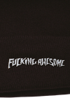 Czapka Fucking Awesome Metal Stamp Logo Cuff beanie black