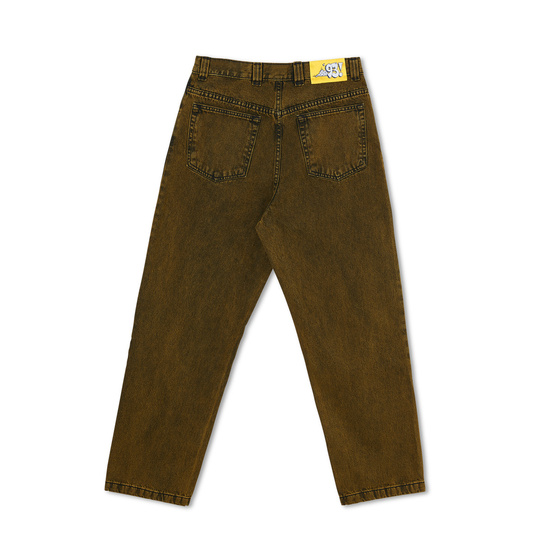 spodnie polar '93 denim yellow black