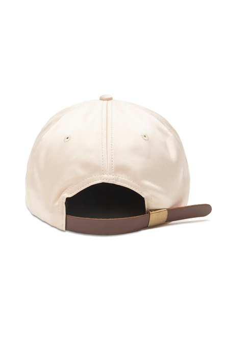 czapka Quartersnacks Satin Snackman Cap (Cream/ Royal)