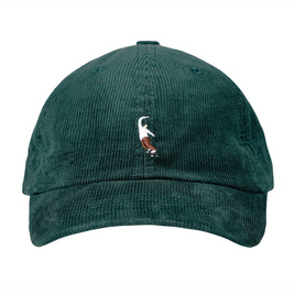 magenta pws cord dad hat green