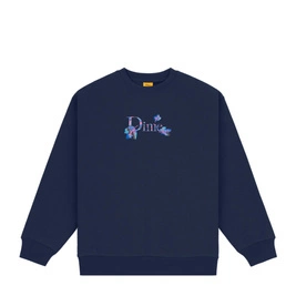 bluza Dime Classic Leafy Crewneck navy