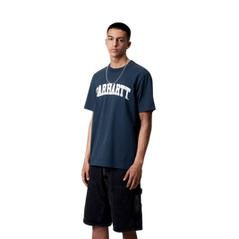 koszulka Carhartt WIP S/S University T-Shirt (Ink/White)