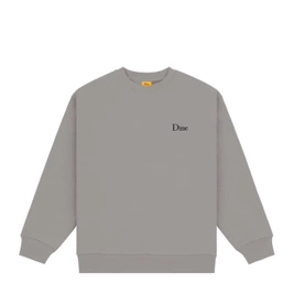 crewneck Dime Classic Small Logo Crewneck (Charcoal)