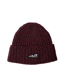 by Parra Reversed flag beanie (Burgundy)