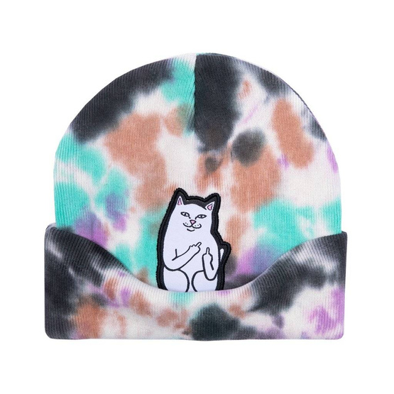 czapka ripndip lord nermal beanie black/mint tie dye