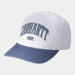 czapka Carhartt WIP Lecture Cap (White/Blue)